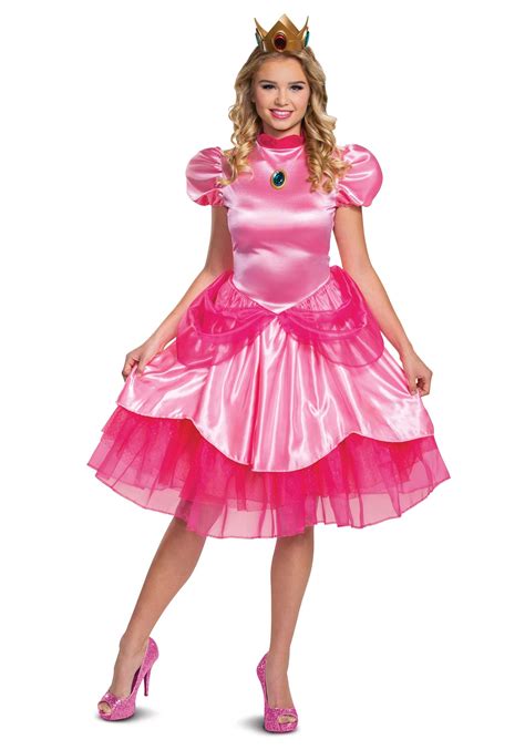 best princess peach costume|princess peach costumes for women.